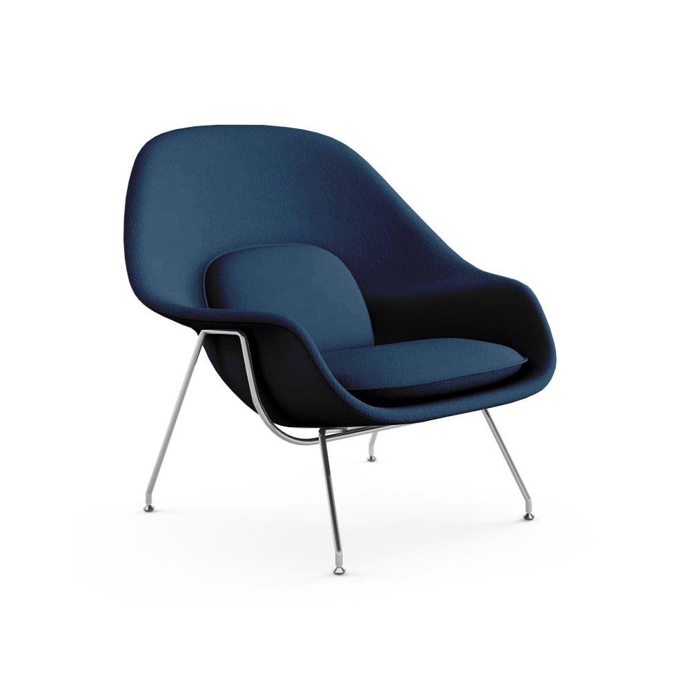 Sillón Womb Estructura Cromada